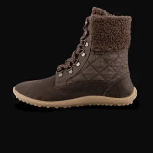 Herbst - Und Winterschuhe^leguano Nicebare – Winter-Barfußstiefel Mit 20 Cm Schaft & Warmem Teddyfutter