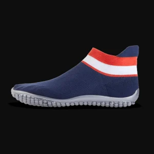Sales|Sales^leguano Sneaker Blau-rot-weiß Barfußschuhe